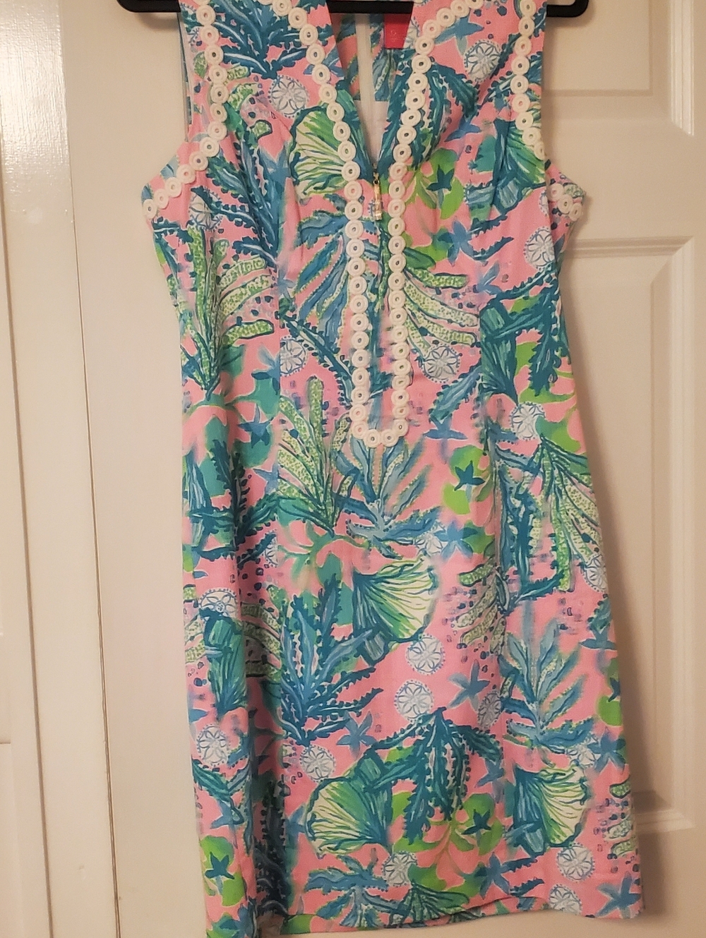  Lilly Pulitzer Delila Stretch Shift Dress – Mandevilla Baby –  10 Never worn